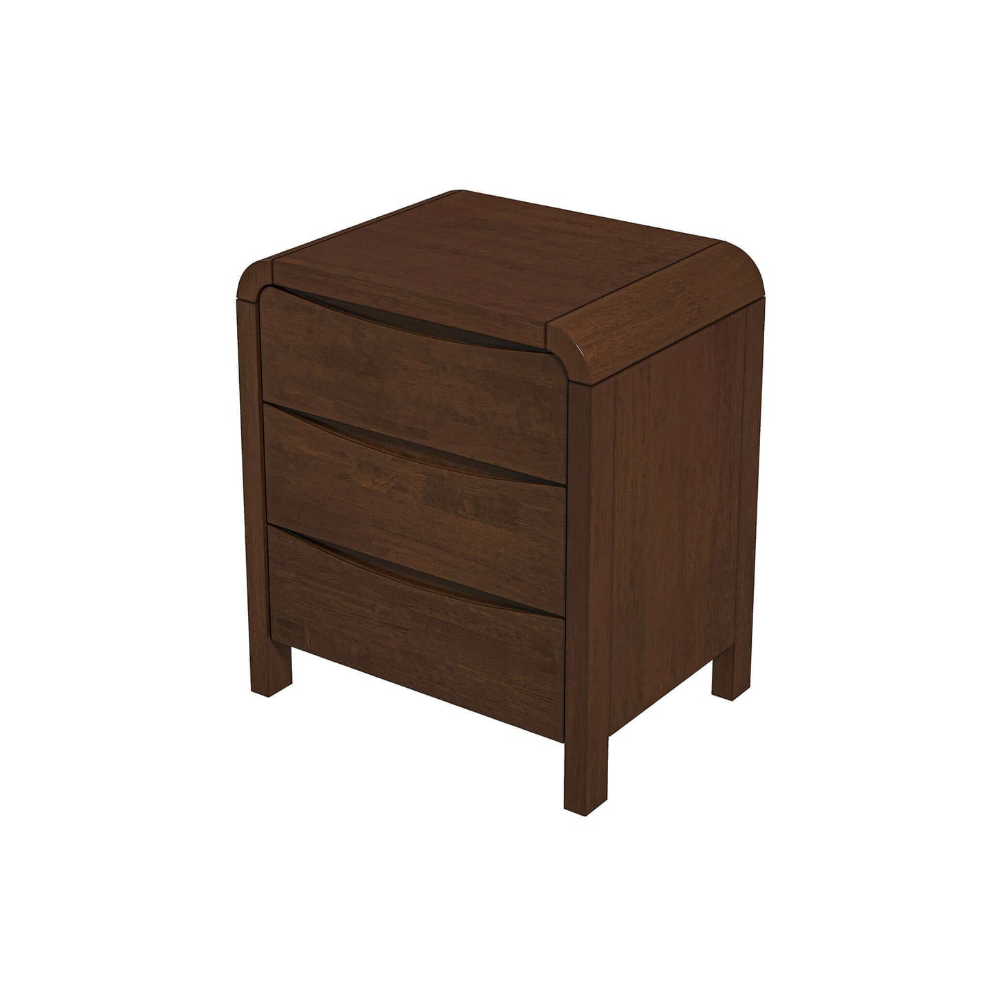 Lionel Mid Century Modern Solid Wood Nightstand
