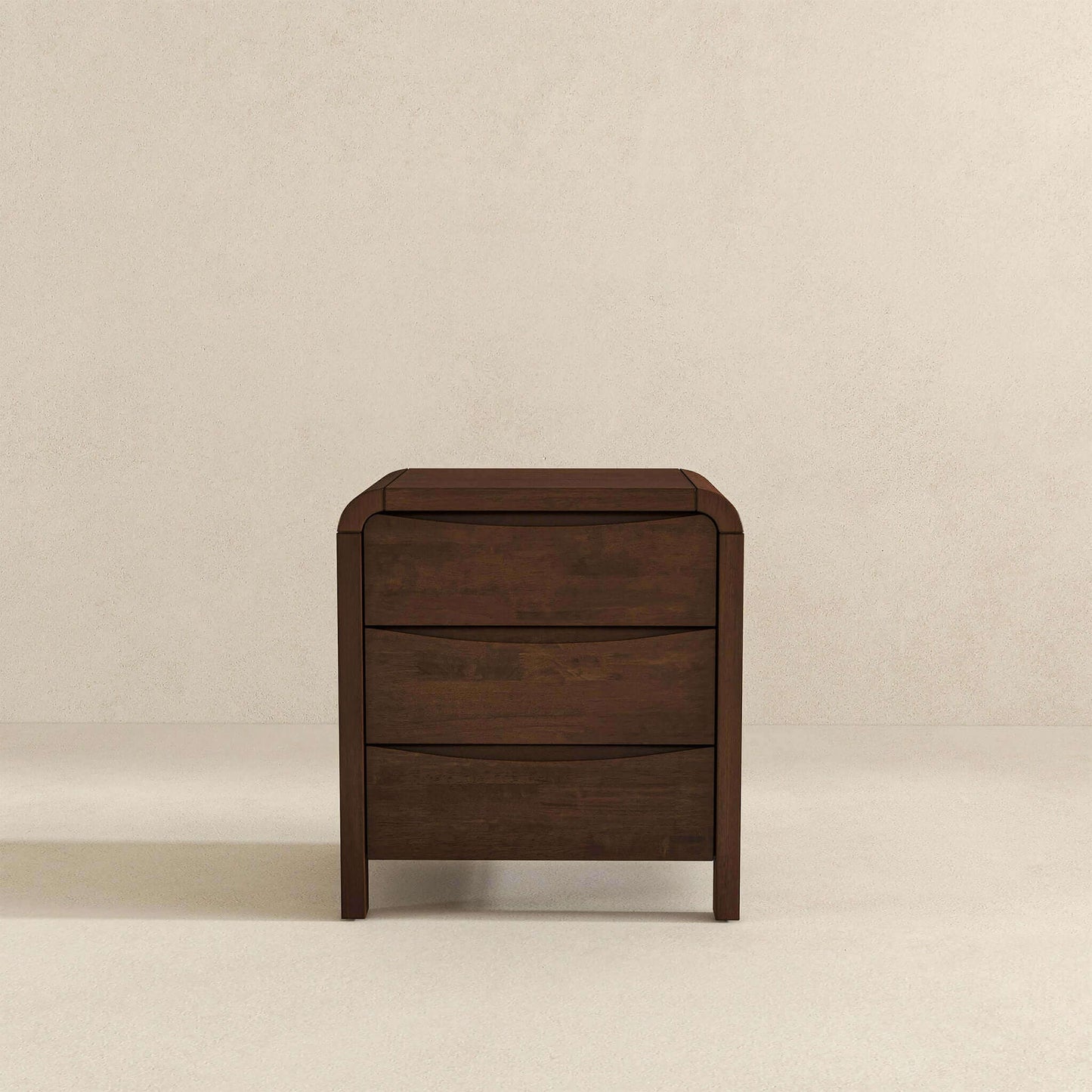 Lionel Mid Century Modern Solid Wood Nightstand