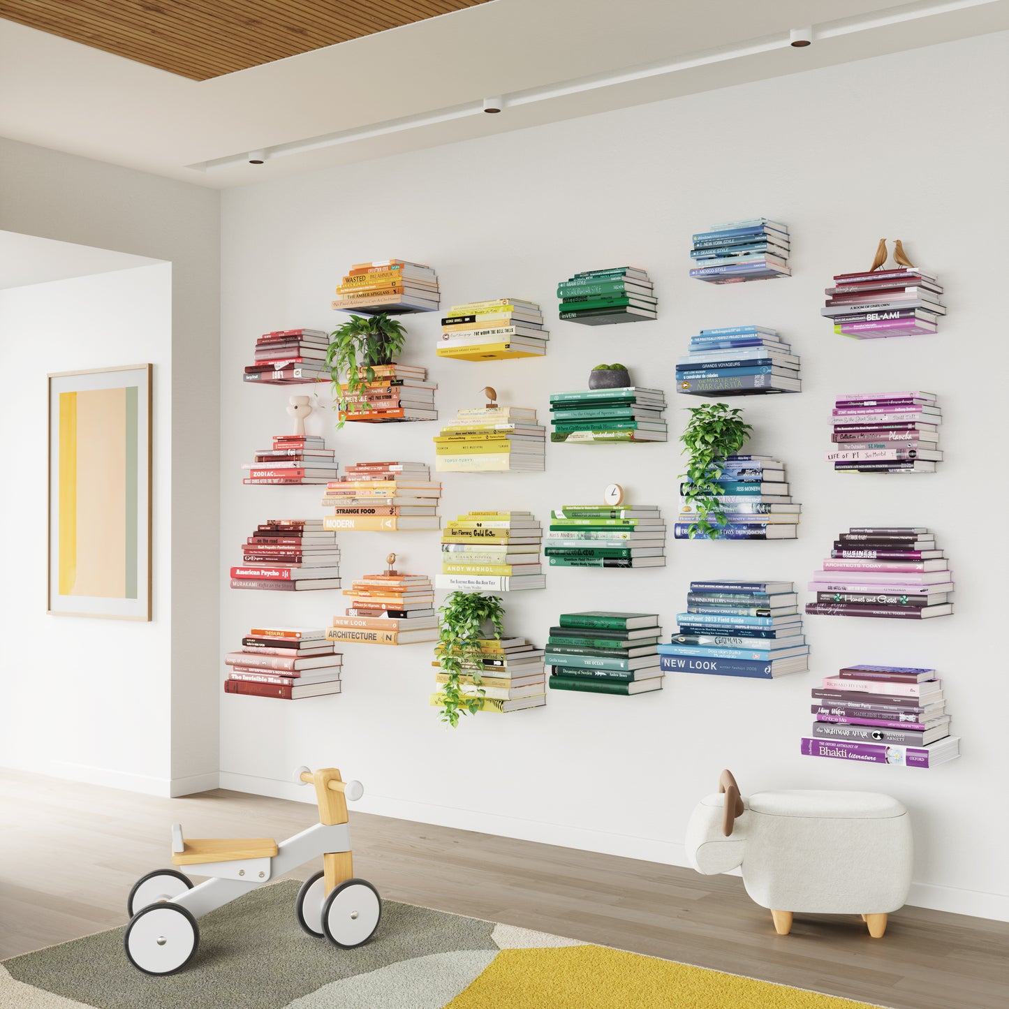 Conceal Floating Shelves, Set of 3