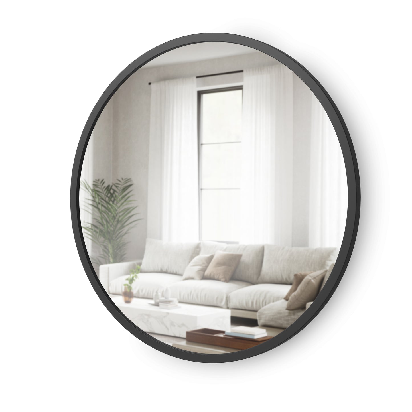 Hub Decorative Round Wall Mirror