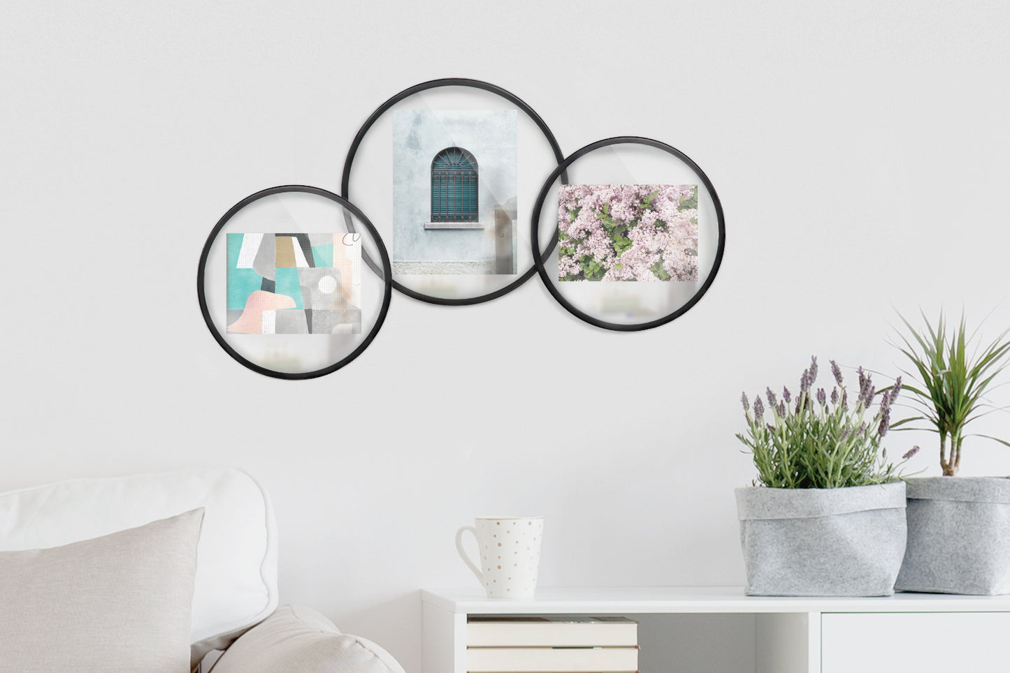 Infinity Round Picture Frame