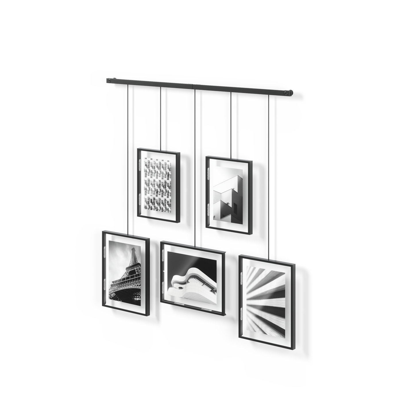 Exhibit Gallery Picture Frame Set of 5
