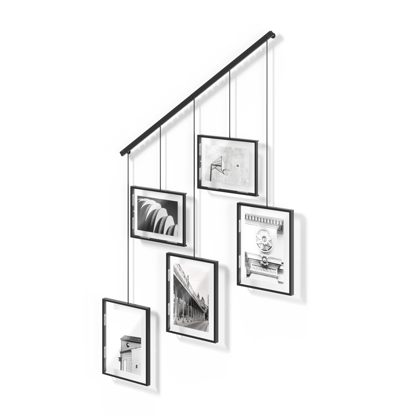 Exhibit Gallery Picture Frame Set of 5