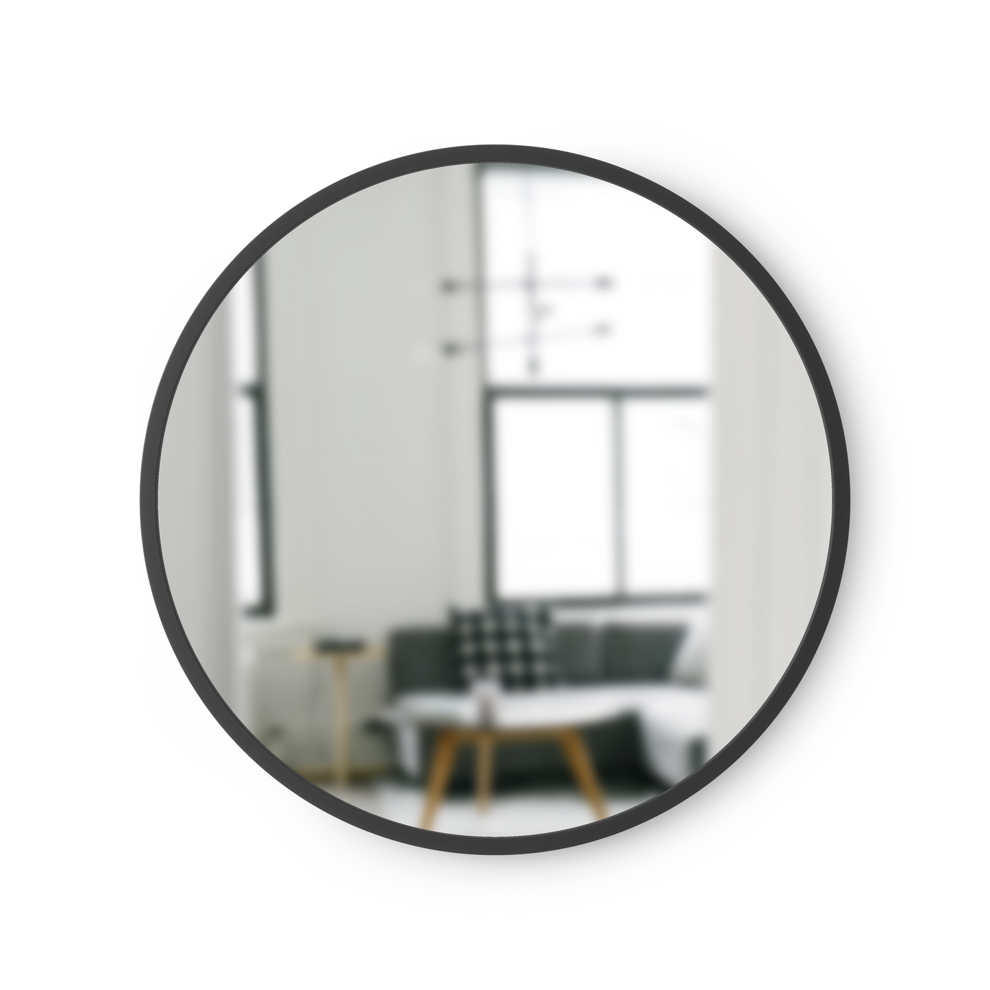 Hub Decorative Round Wall Mirror