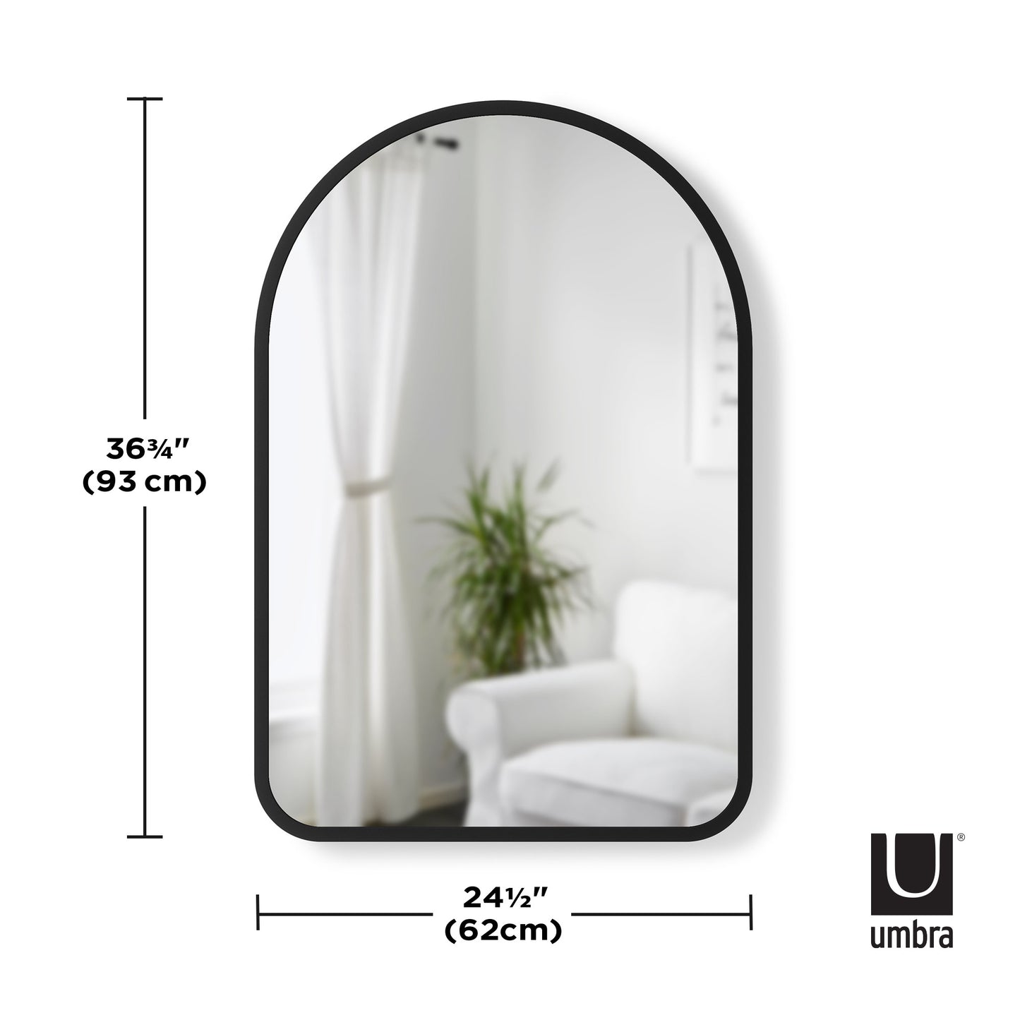 Hub Arched Mirror