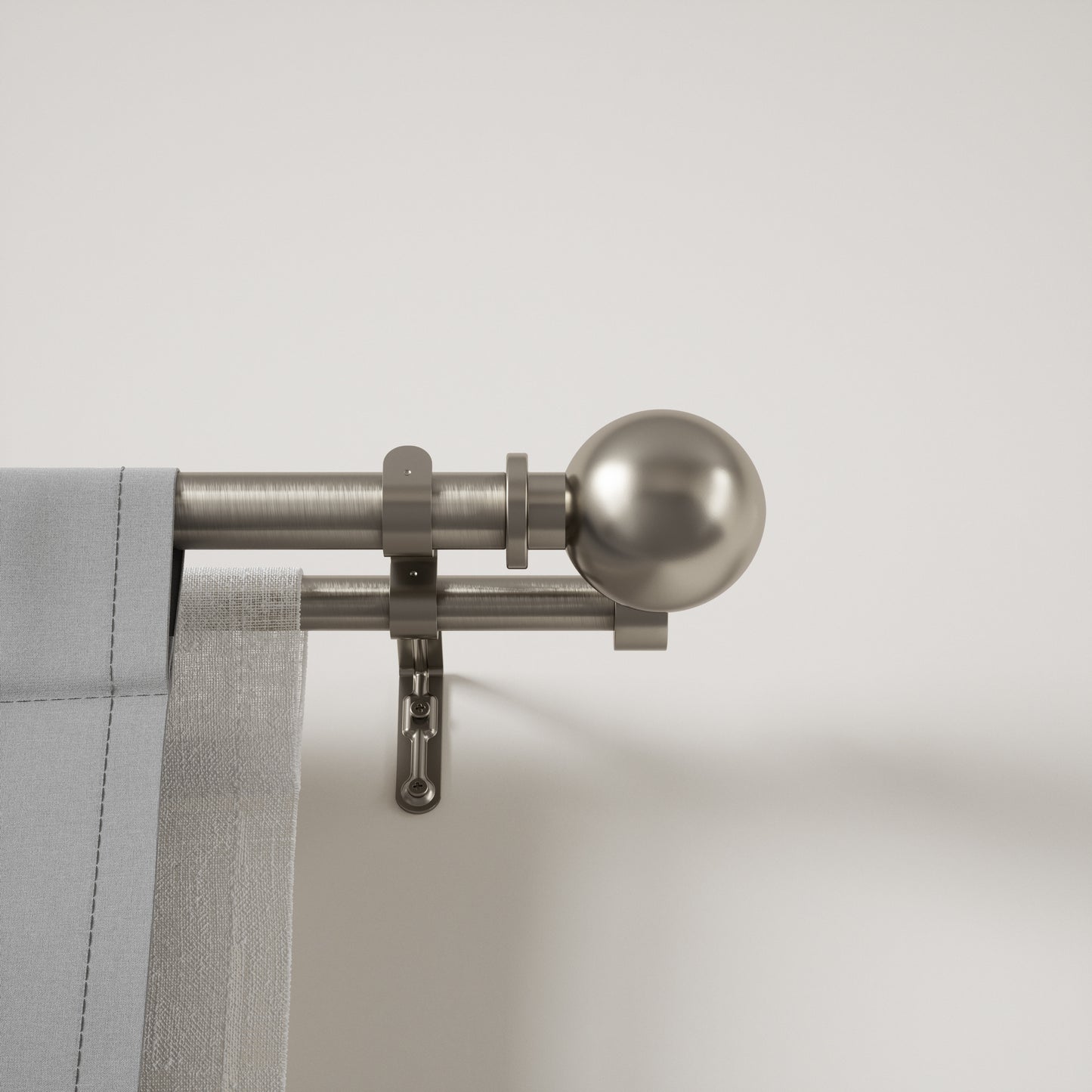 Bolas Double Curtain Rod