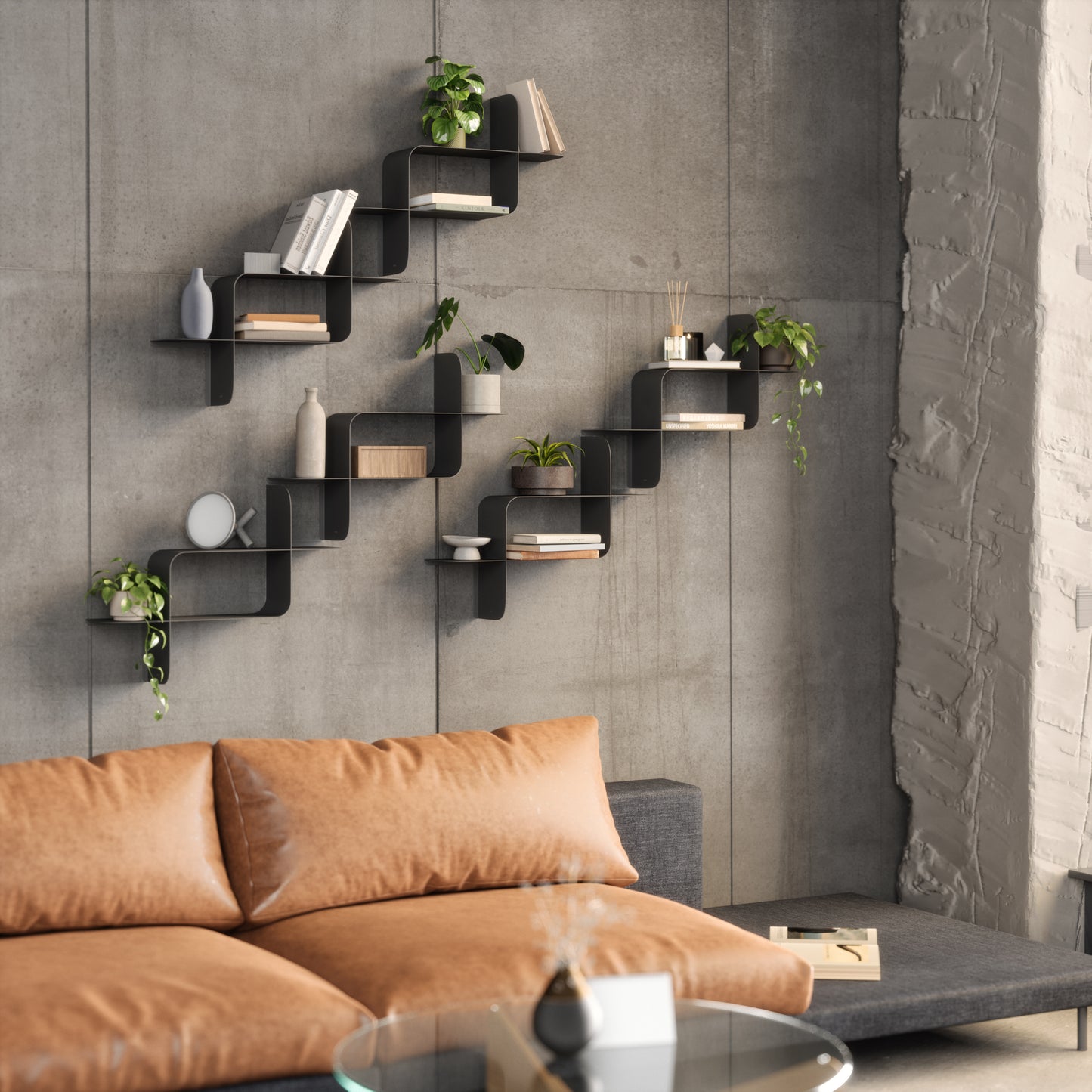 Montage Metal Shelves