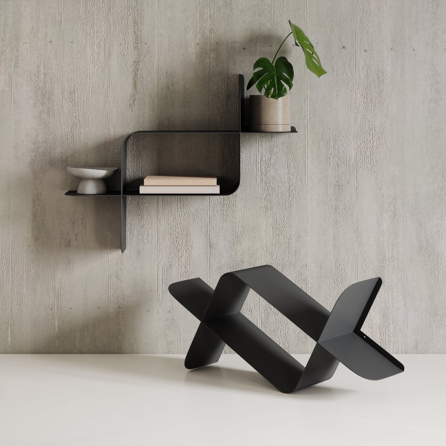 Montage Metal Shelves
