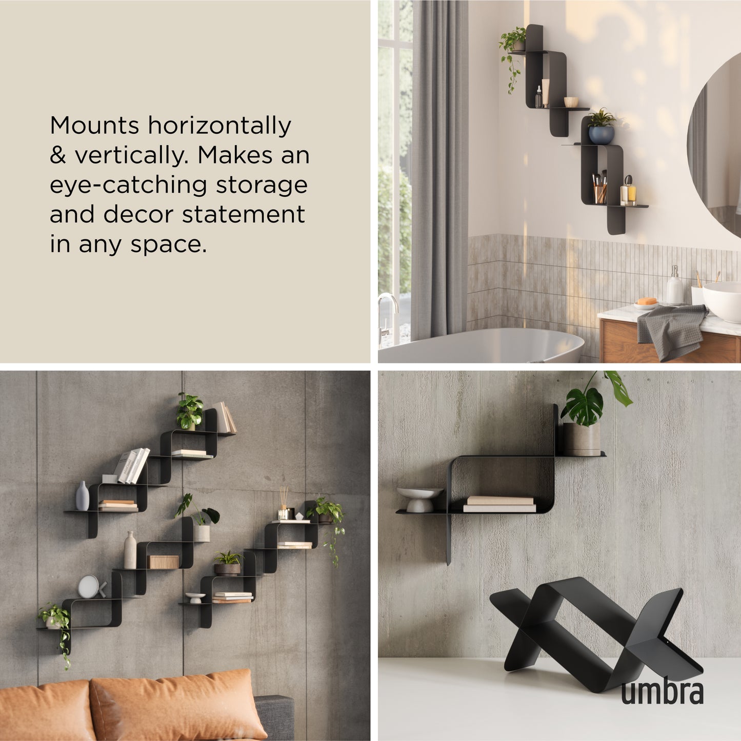 Montage Metal Shelves
