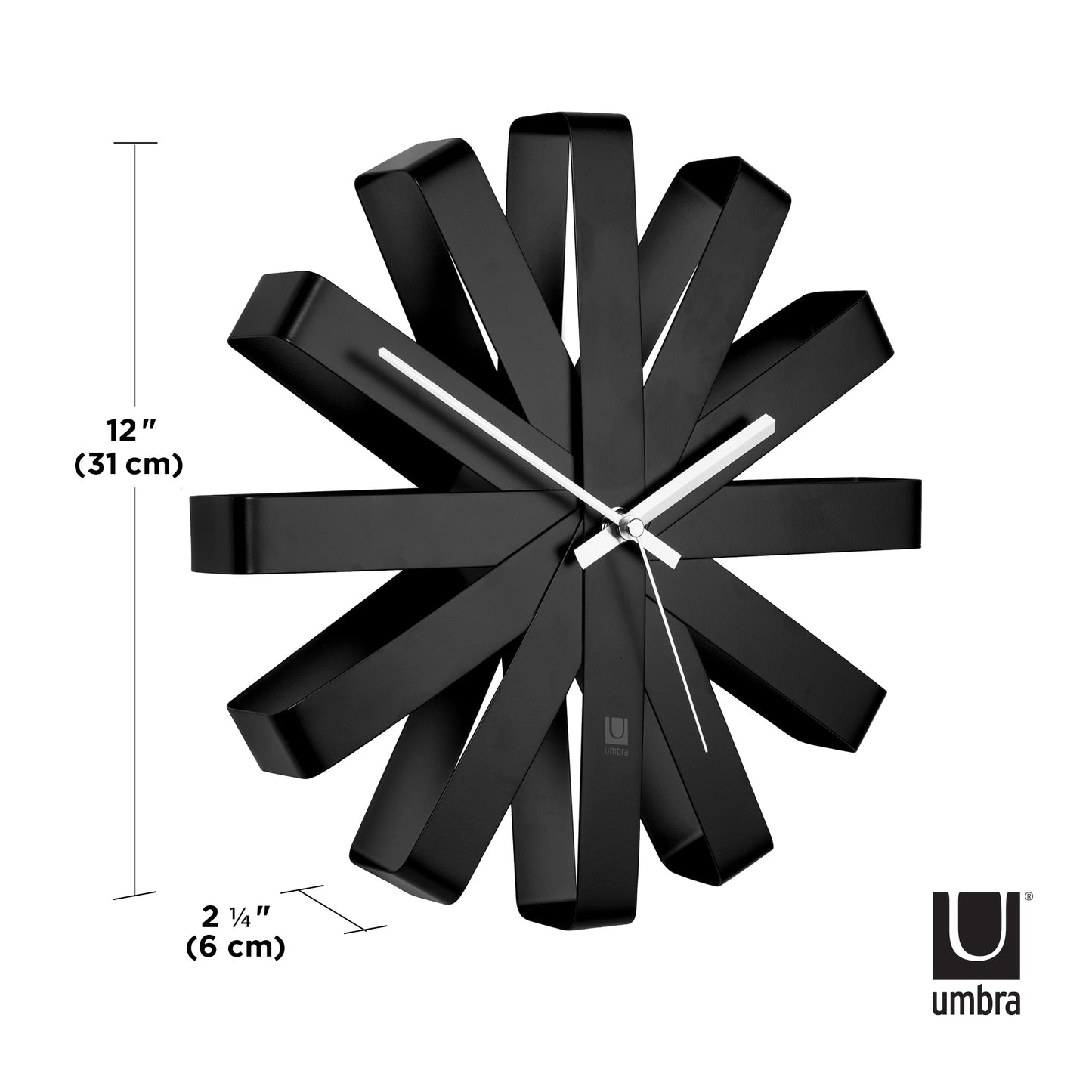 Ribbon Wall Clock