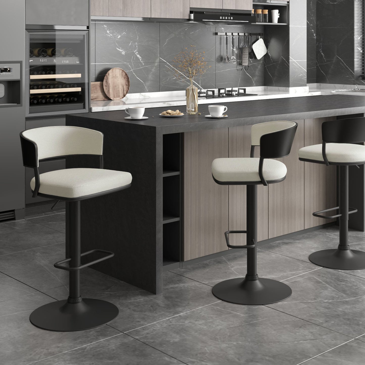 Kazan Adjustable Stools