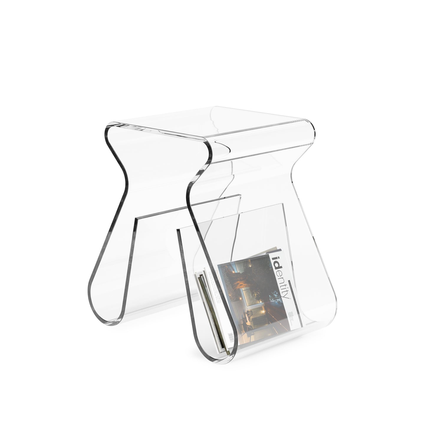Magino Stool and Magazine Rack