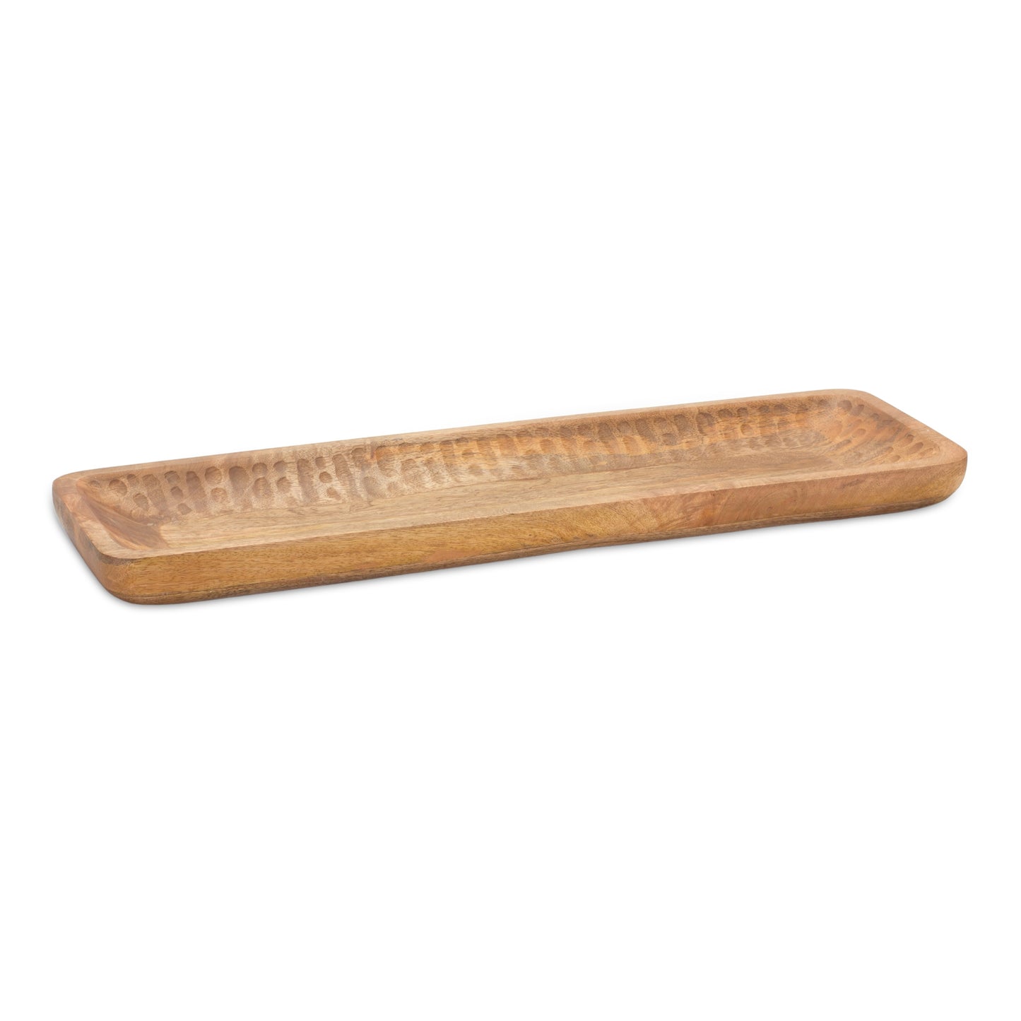 Natural Mango Wood Tray Set