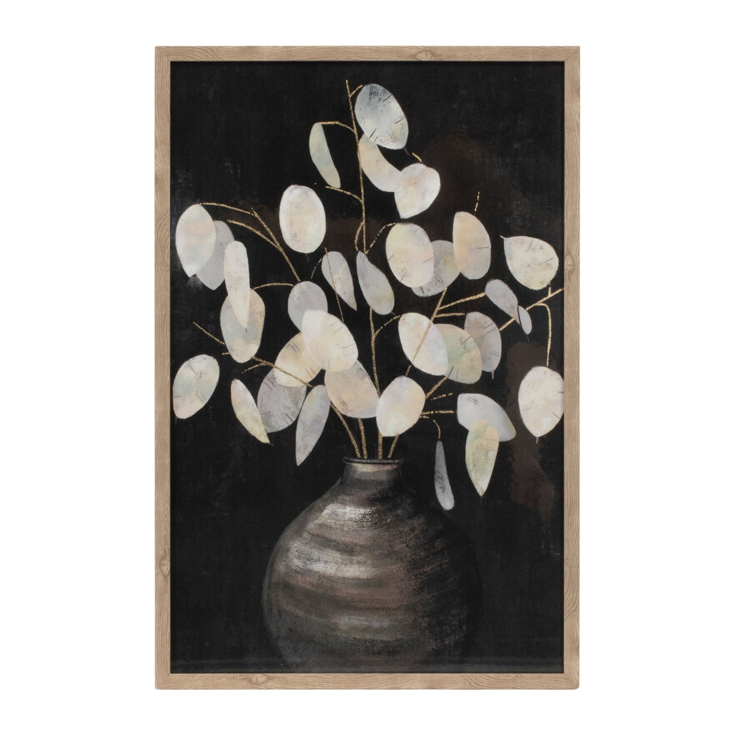 Beige Eucalyptus Print Set