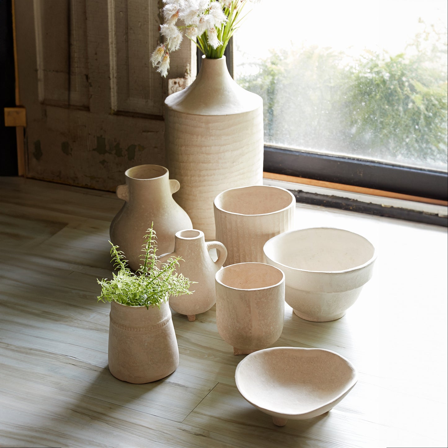 Recycled Paper Chalk Vase Small