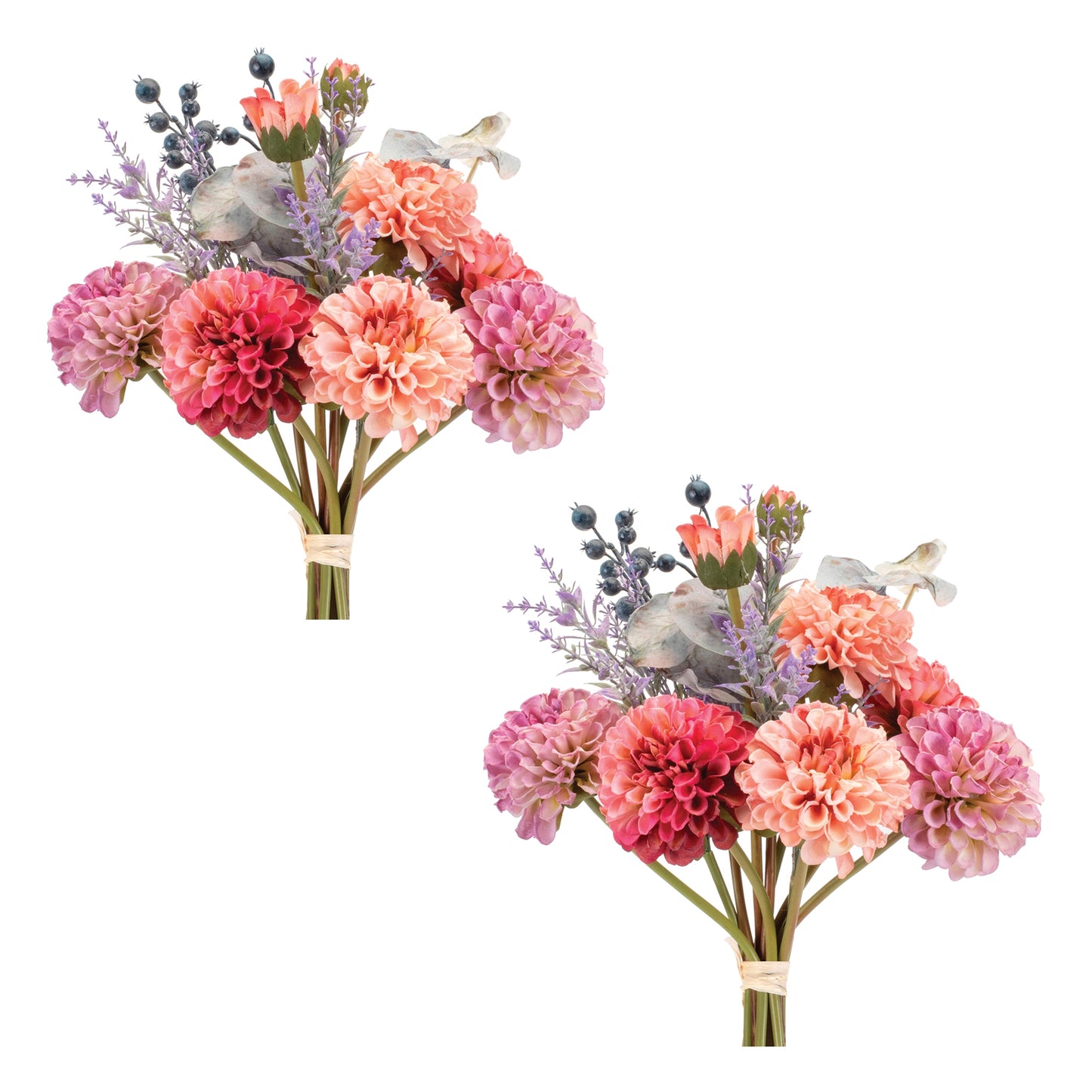 Zinnia Floral Mixed Bouquet Set