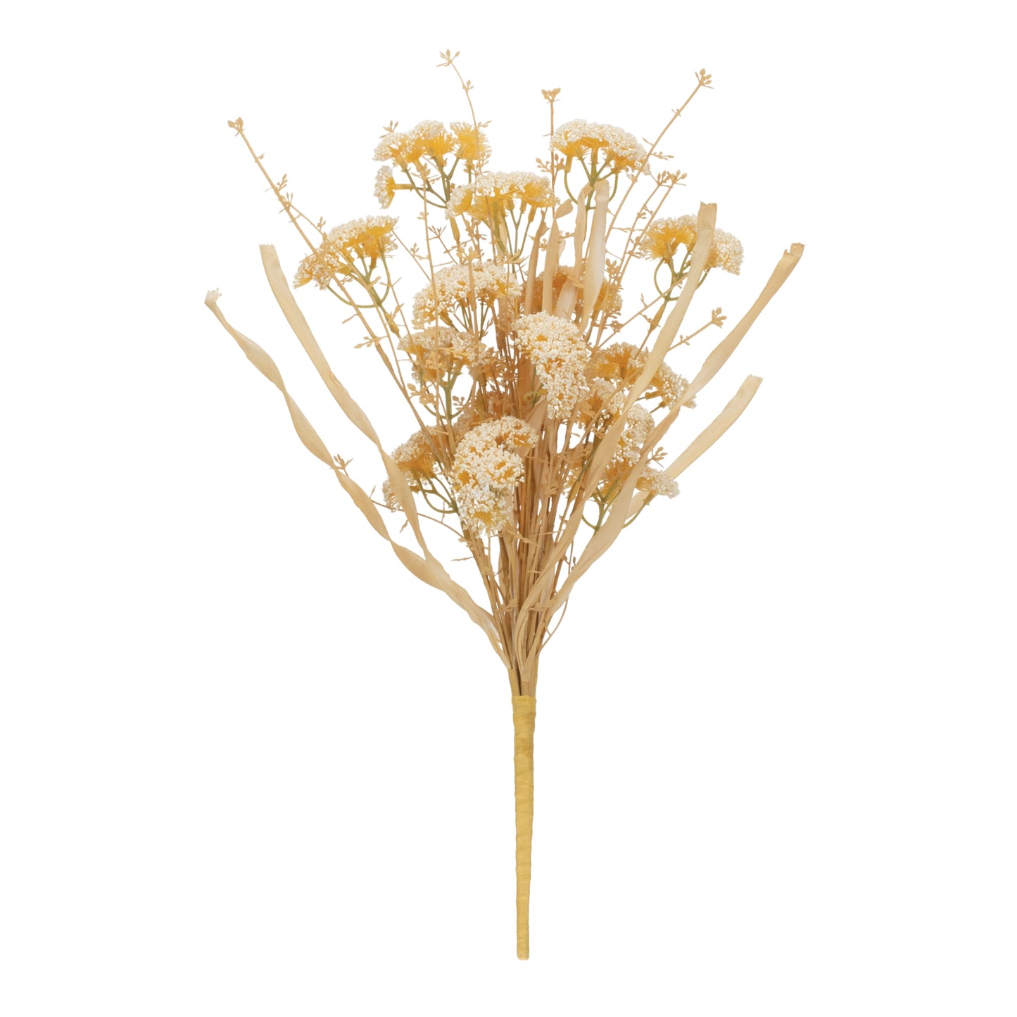 Beige Floral Grass Bush Set