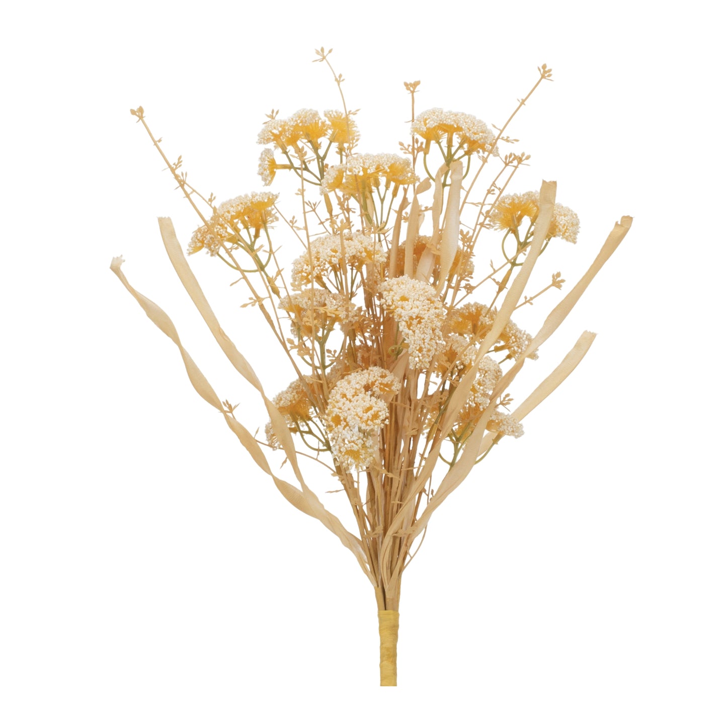 Beige Floral Grass Bush Set