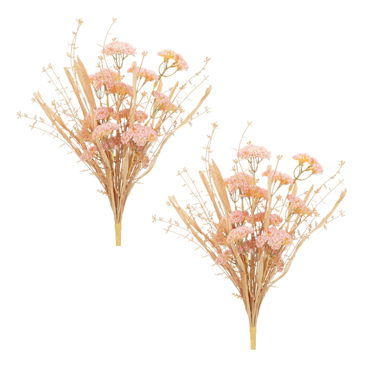 Blush Floral Grass Bush Set