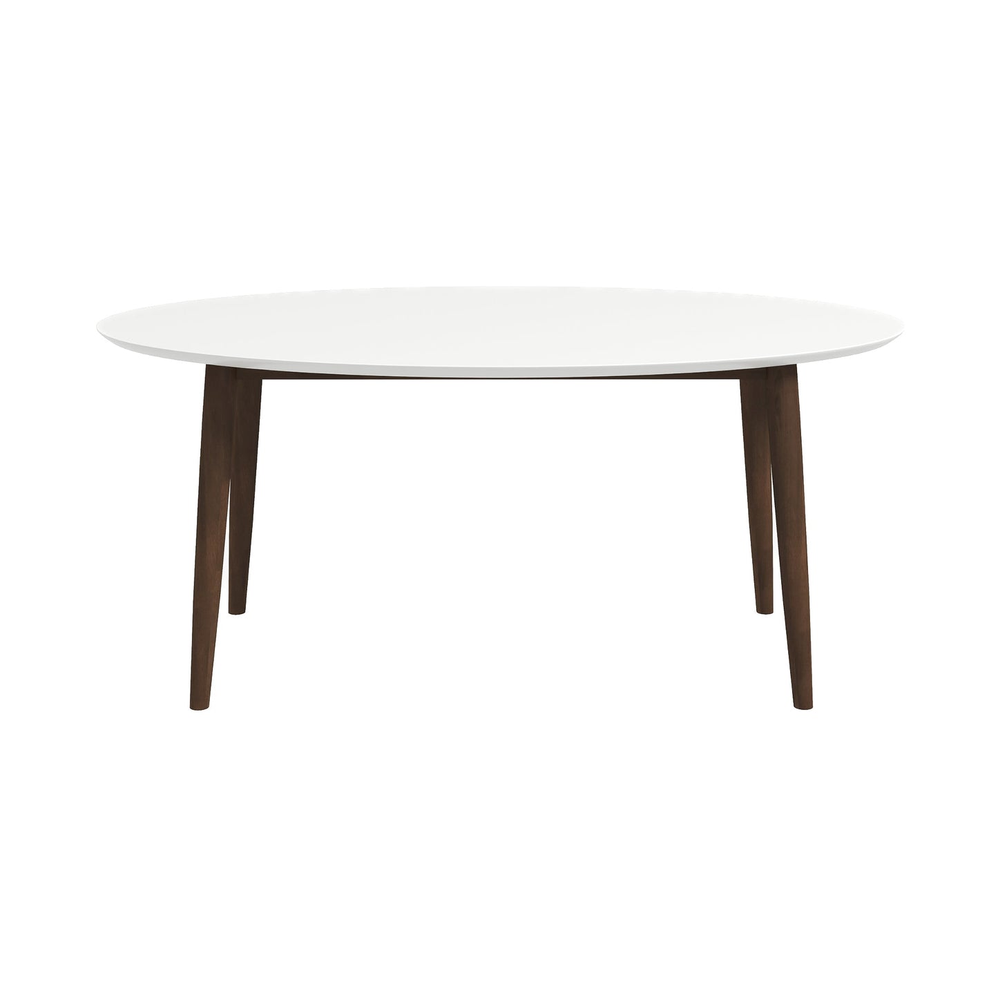 Ada Mid Century Modern Style Oval Dining Table