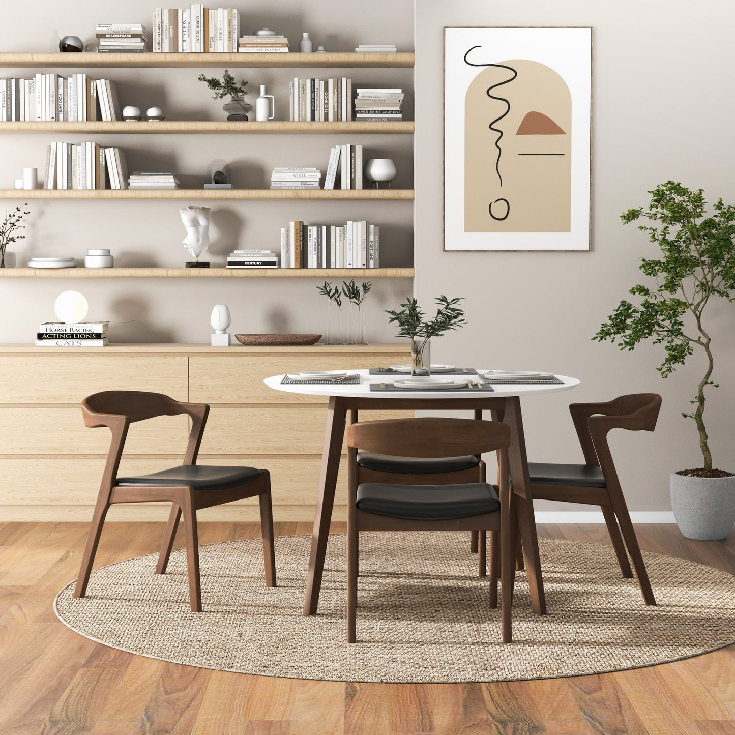 Alina Dining Table White