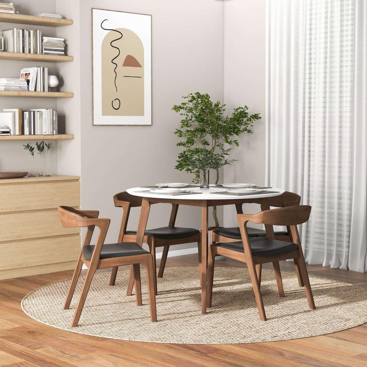 Alina Dining Table White