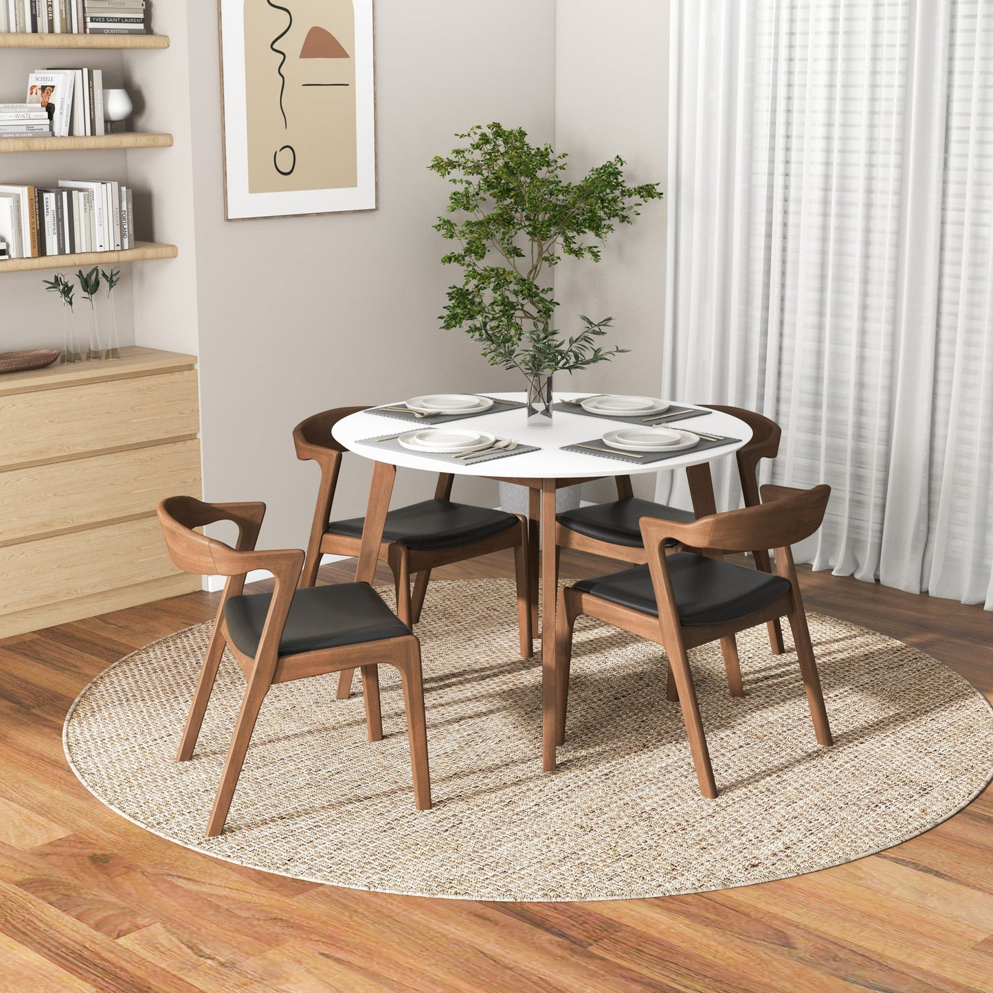 Alina Dining Table White