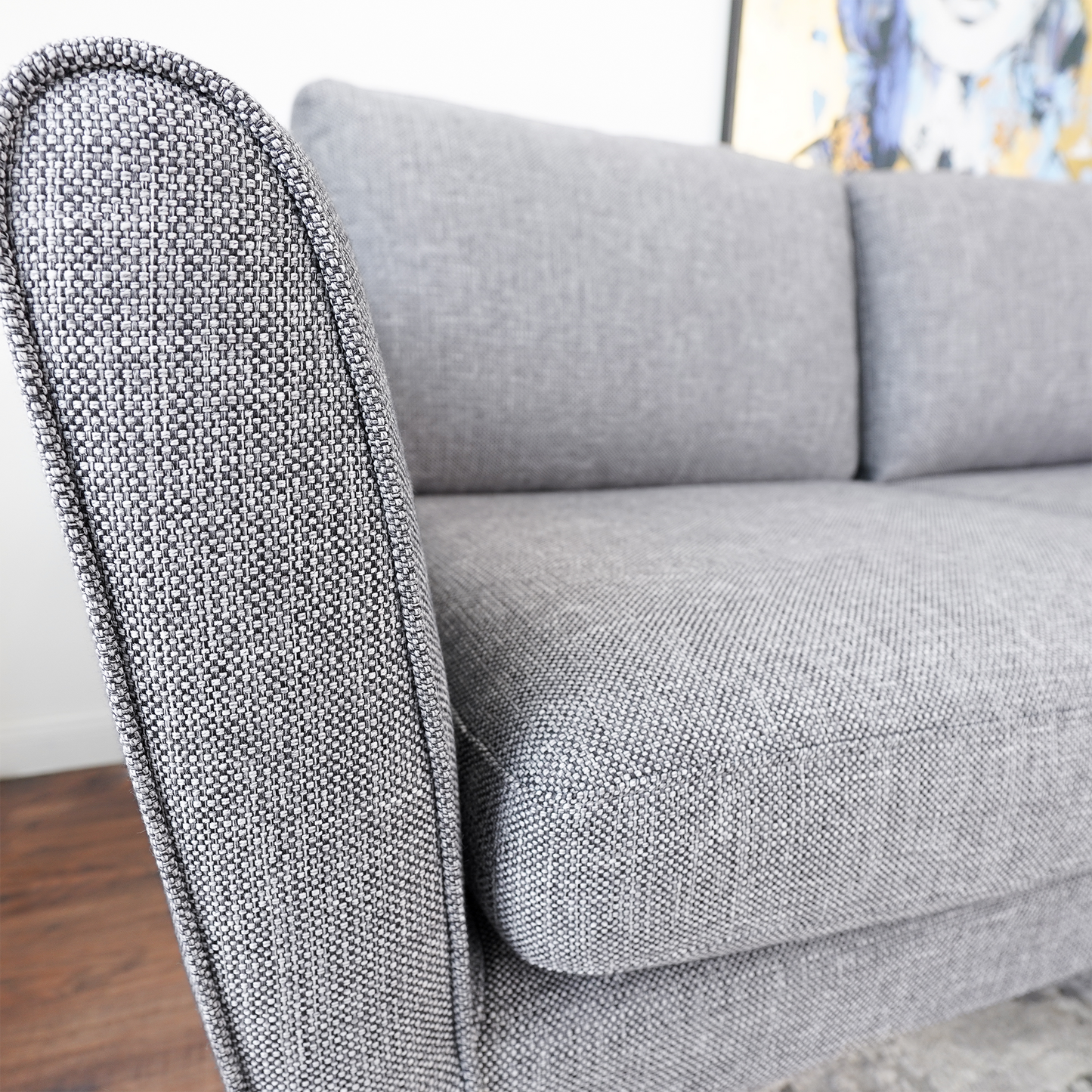 Benson Grey Sectional Sofa
