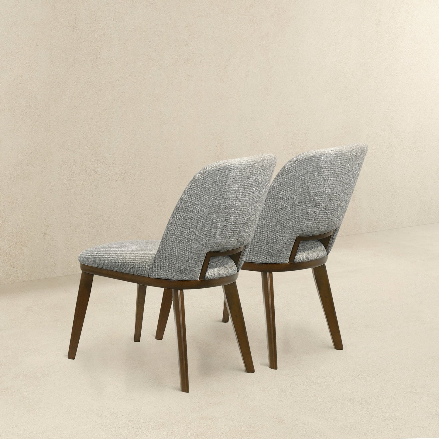 Blake Light Grey Fabric Dining Chairs