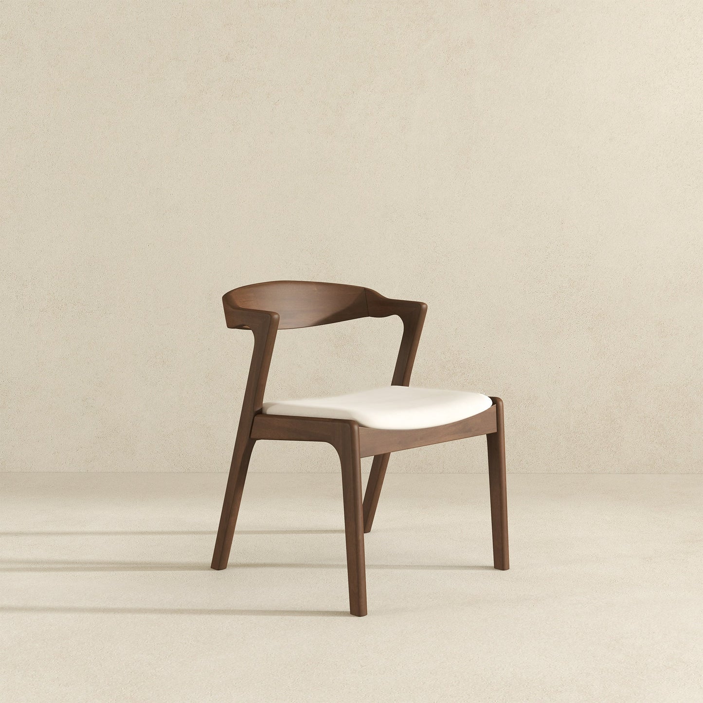 Dakota Cream Velvet Dining Chairs