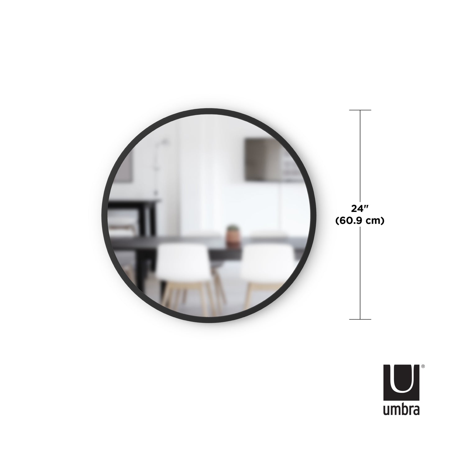 Hub Decorative Round Wall Mirror