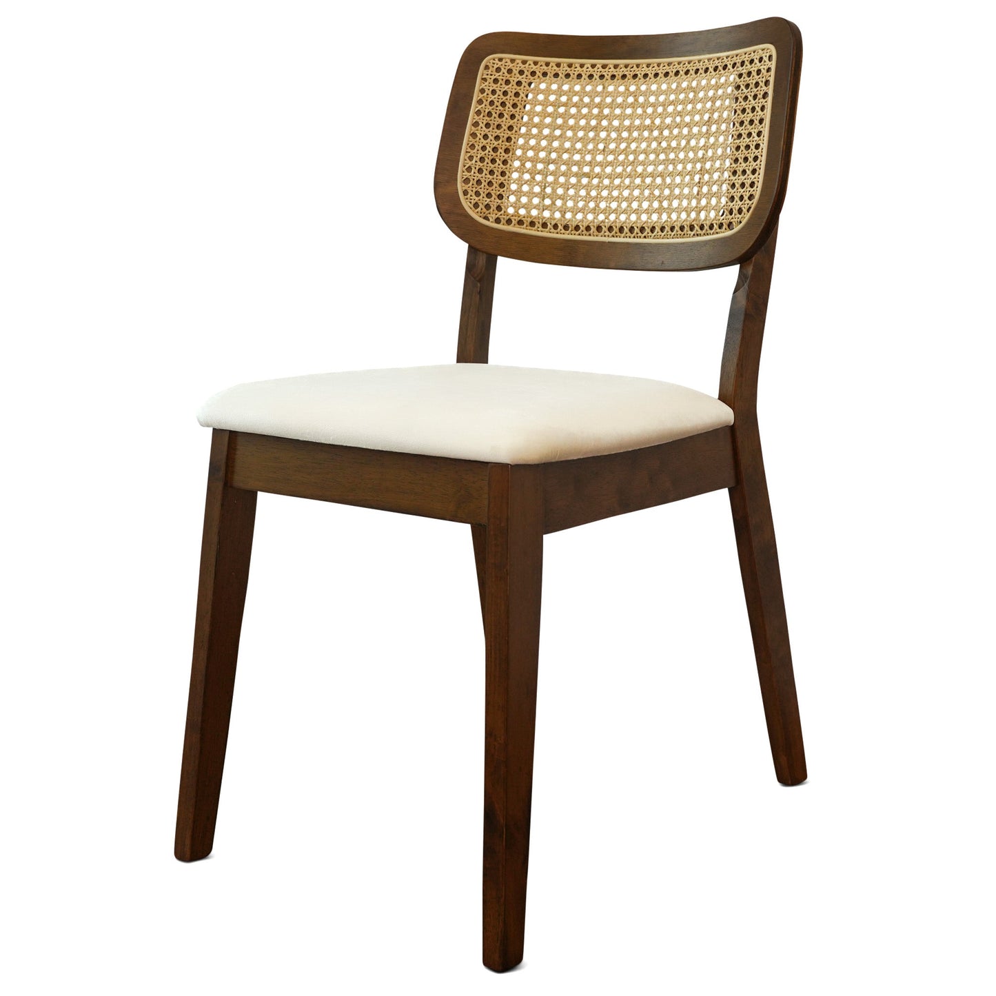 Kaden Cream Velvet Dining Chairs