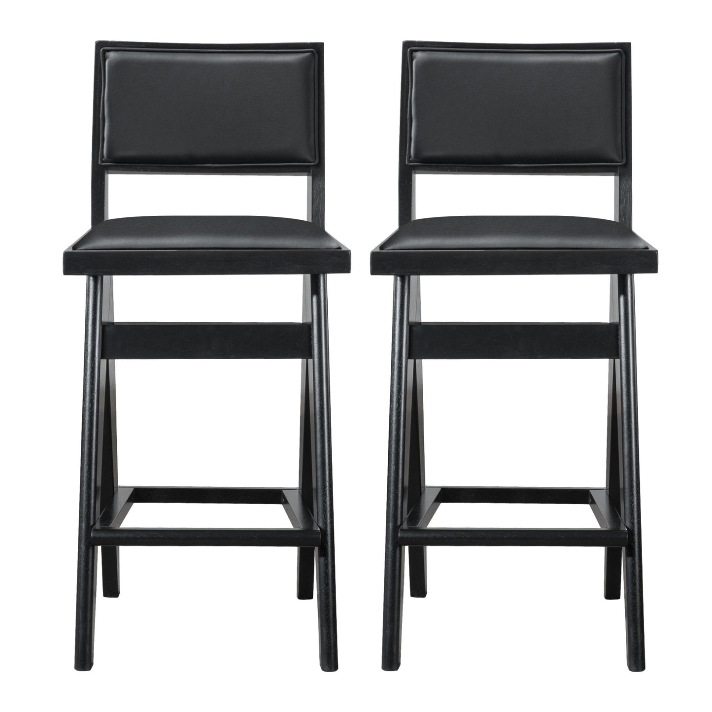 Keira Black Bar Stools