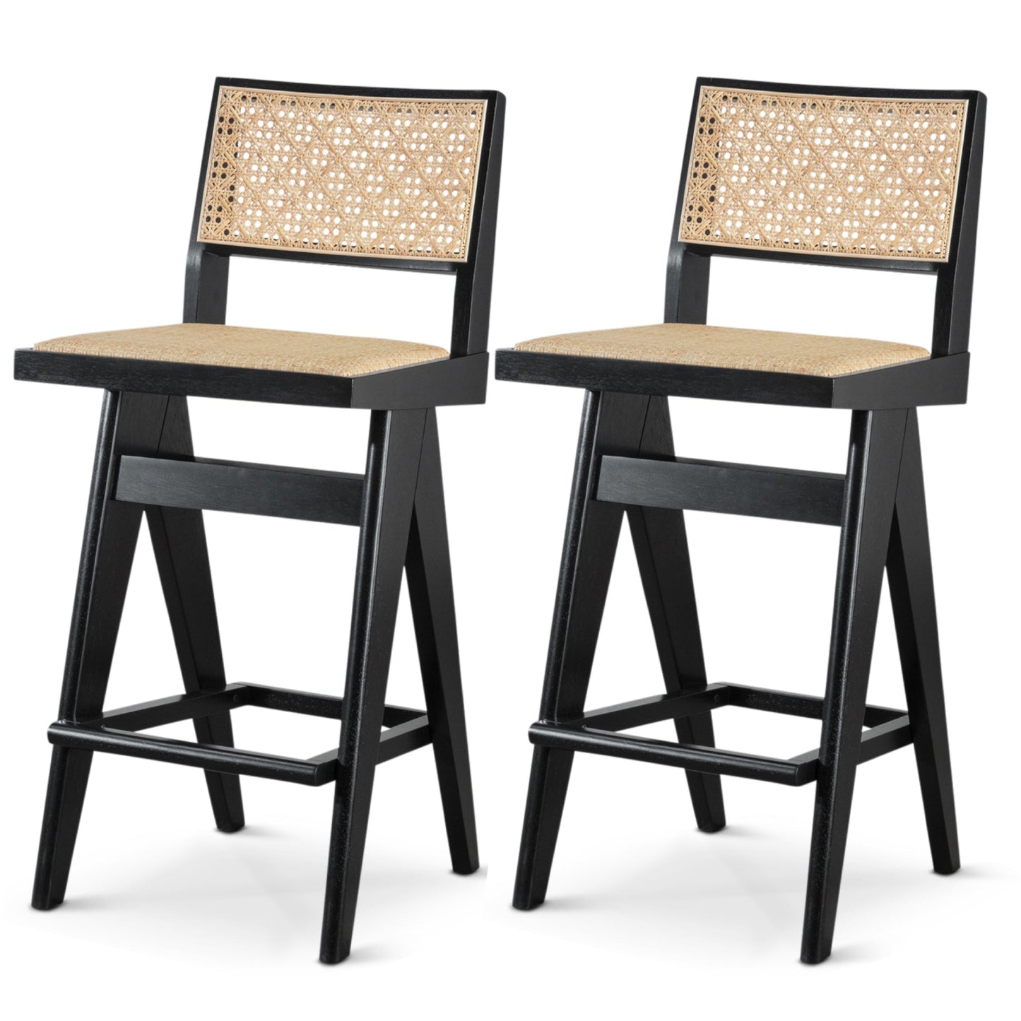 Keira Rattan Bar Stools
