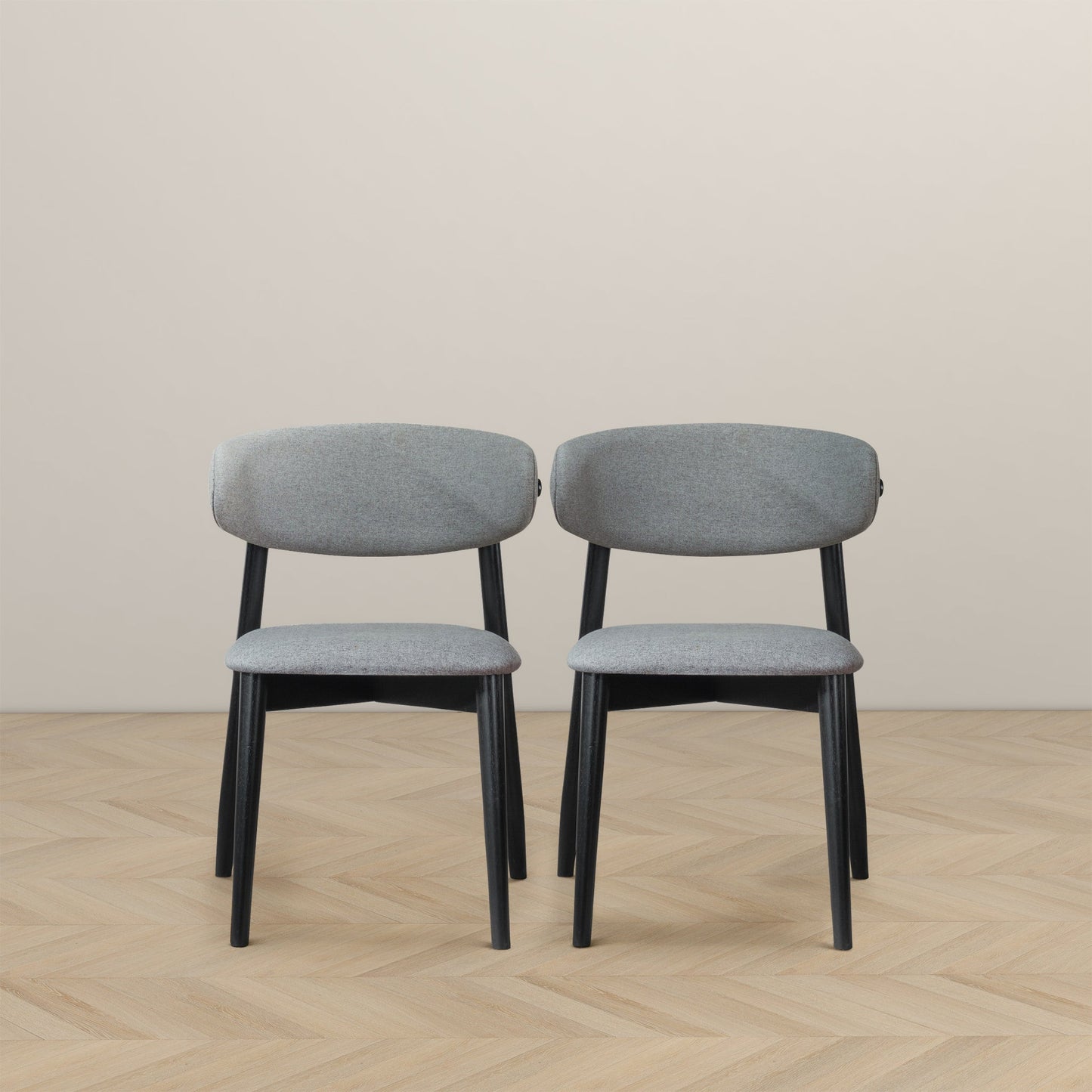 Korbin Grey Fabric Dining Chair