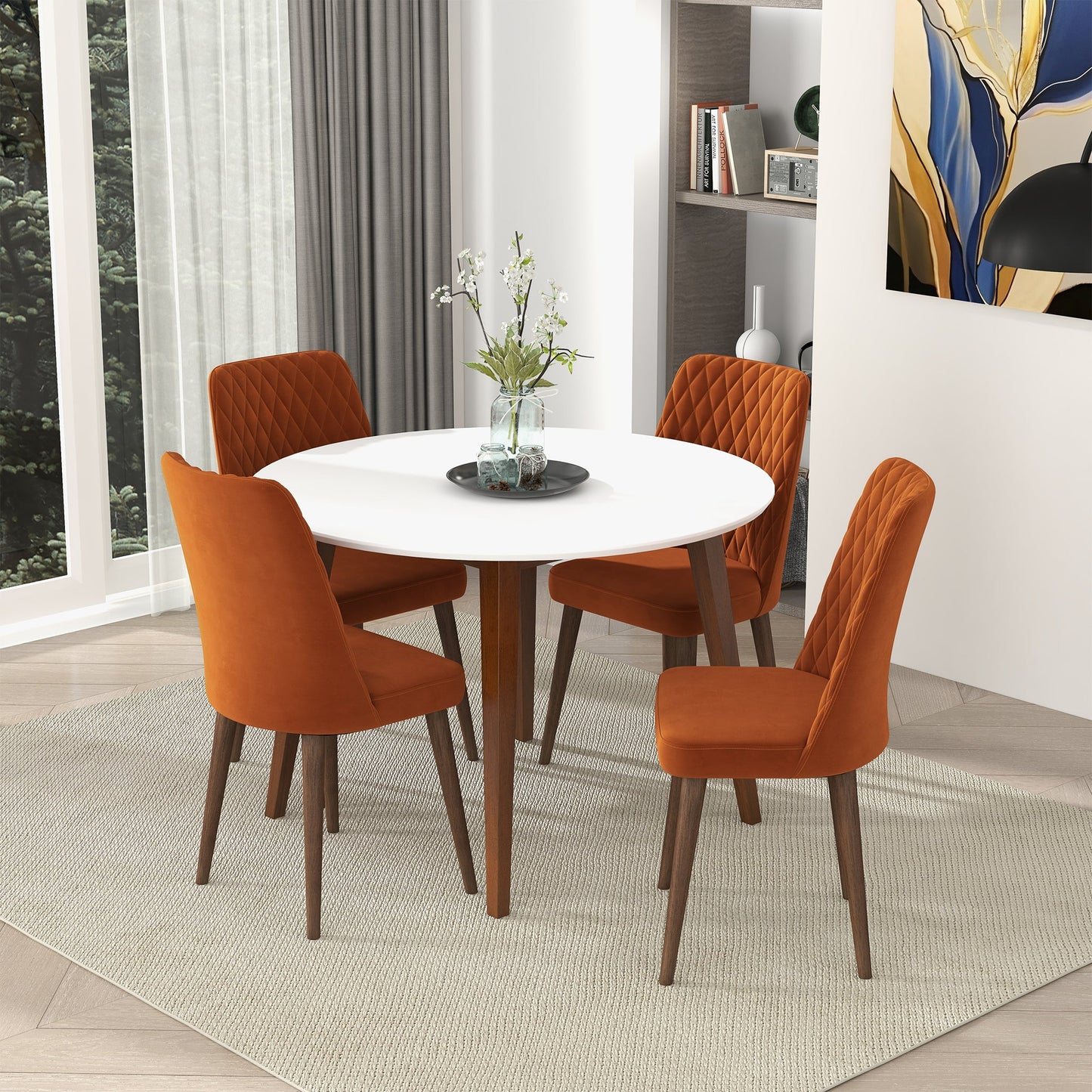 Paloma Dining Table White