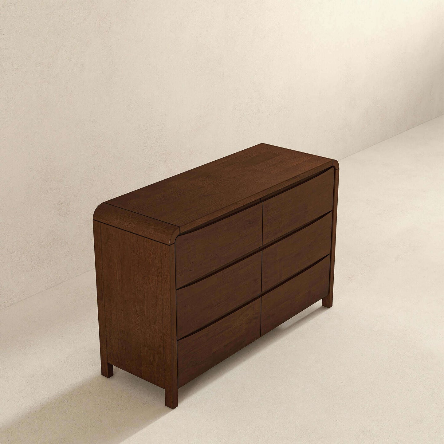Lionel Mid Century Modern Solid Wood Dresser