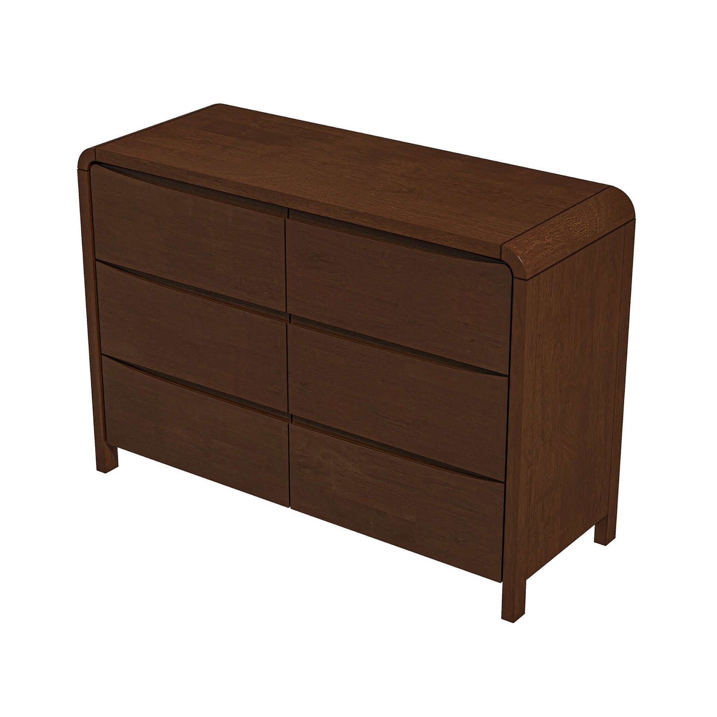 Lionel Mid Century Modern Solid Wood Dresser