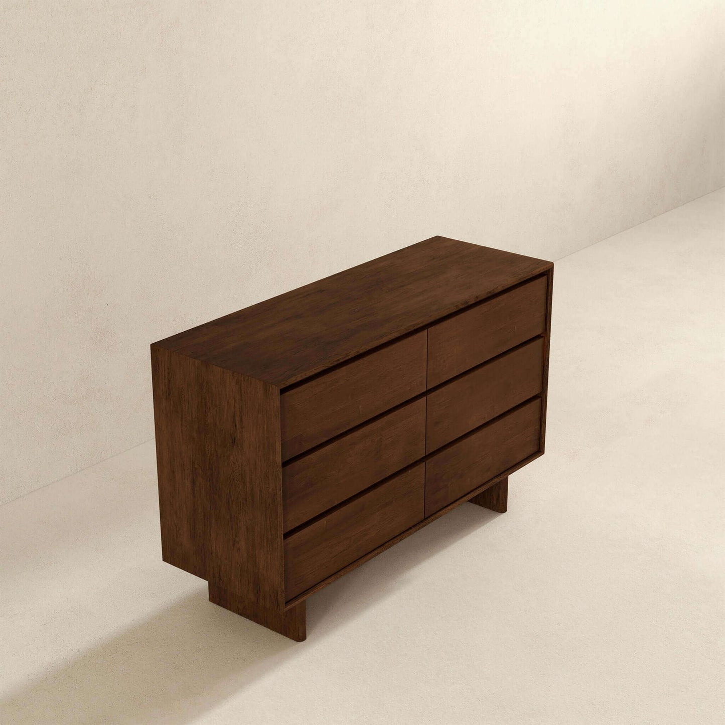 Dubrovnik Mid Century Modern Walnut Dresser
