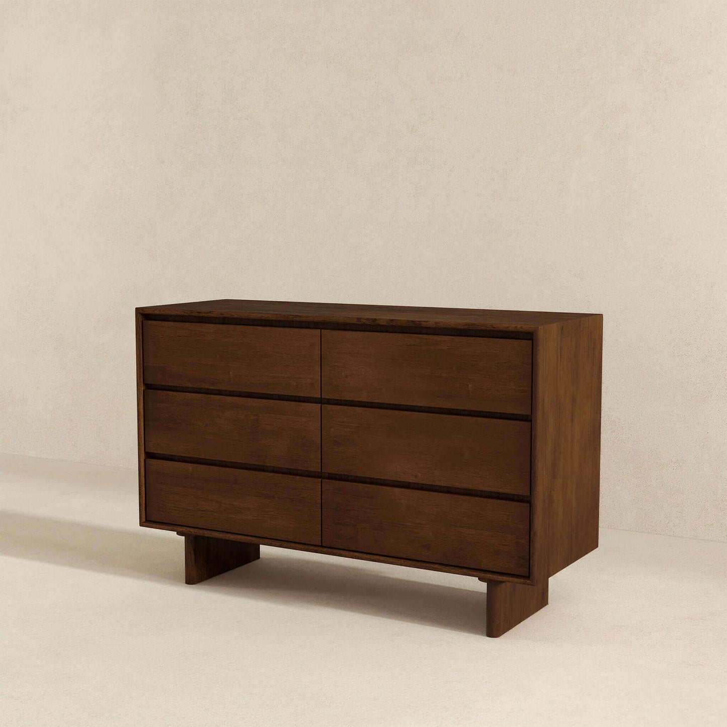 Dubrovnik Mid Century Modern Walnut Dresser