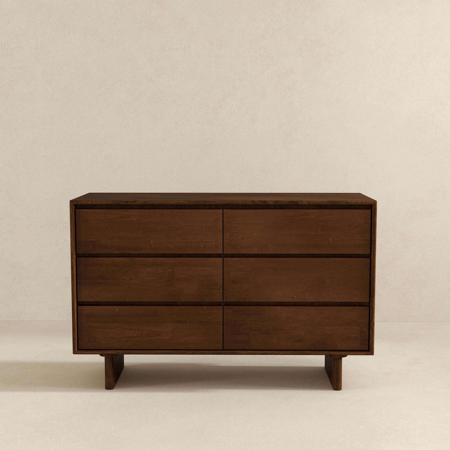 Dubrovnik Mid Century Modern Walnut Dresser