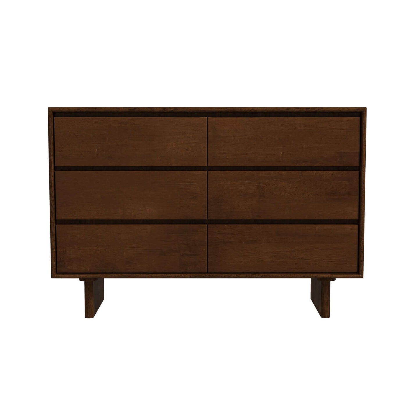 Dubrovnik Mid Century Modern Walnut Dresser