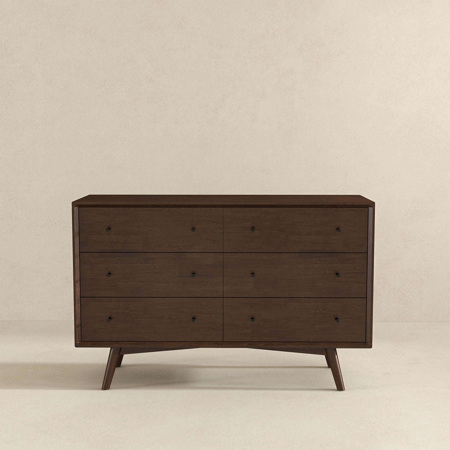 Mid Century Modern Walnut Dresser