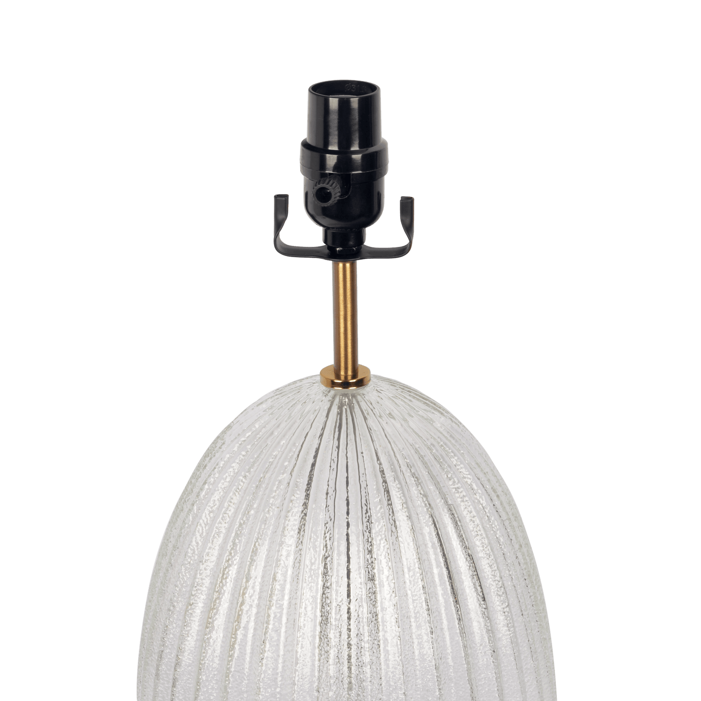 Aurora Ribbed Glass Lamp