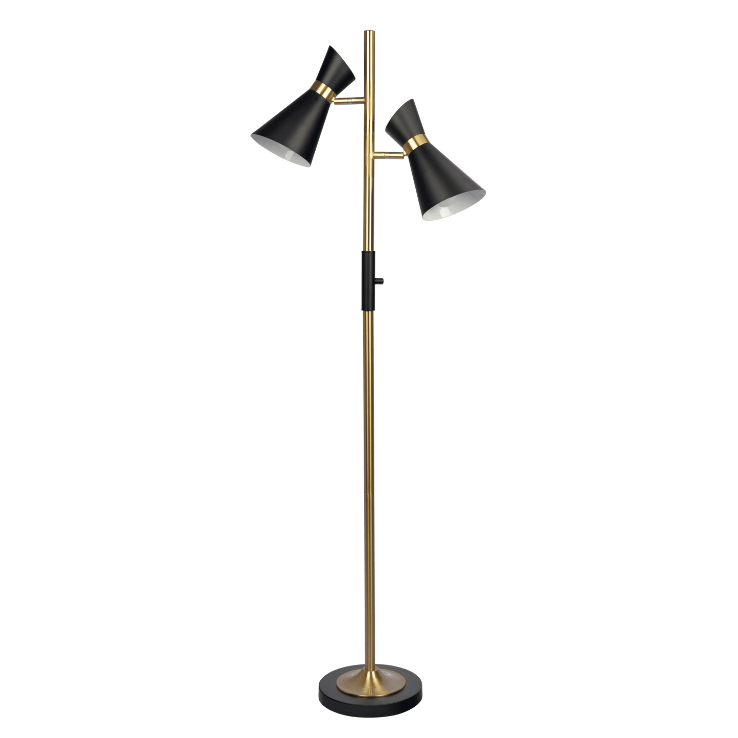 Axis Brassed Gold Floor Lamp