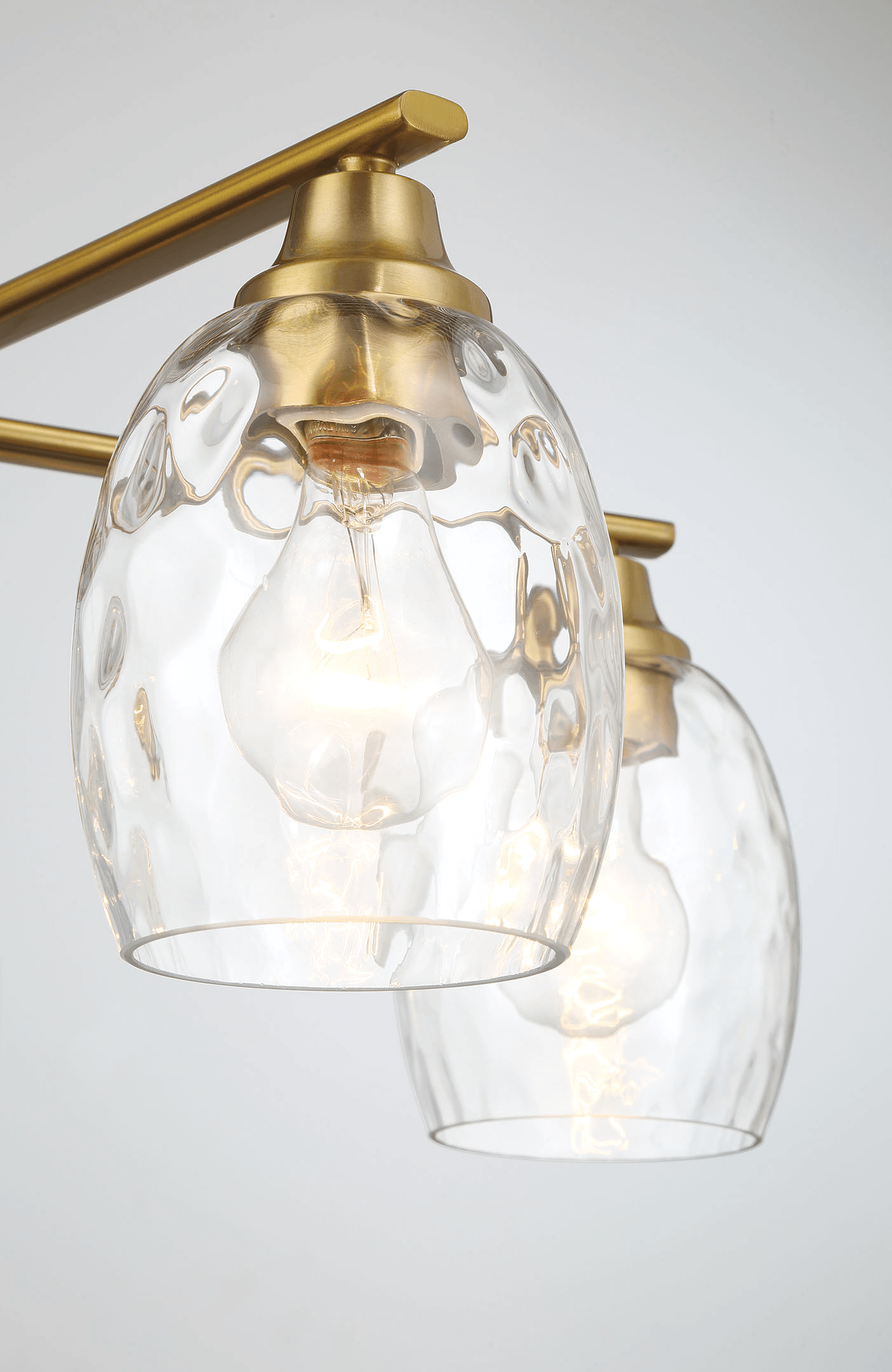 Elegance Chandelier Linear Arms with Golden Brass Finish Chain