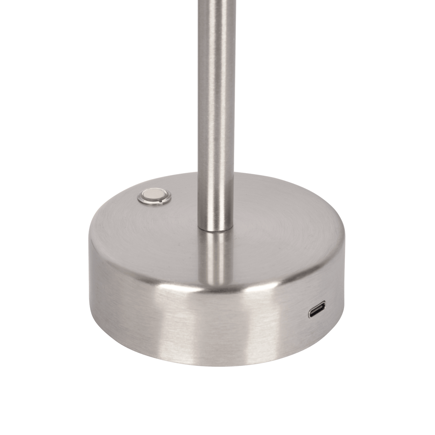 Elegance Rechargeable LED Table Lamp Brushed Nickel