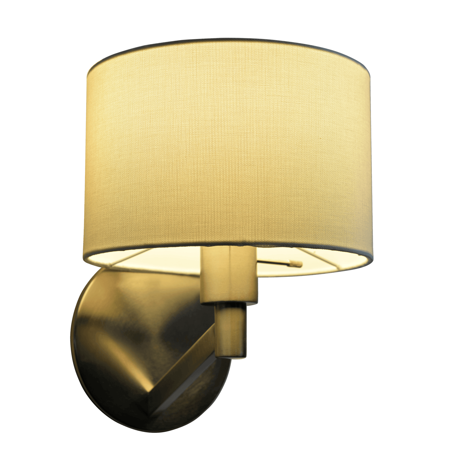 Nebula Brushed Nickel Base Wall Lamp
