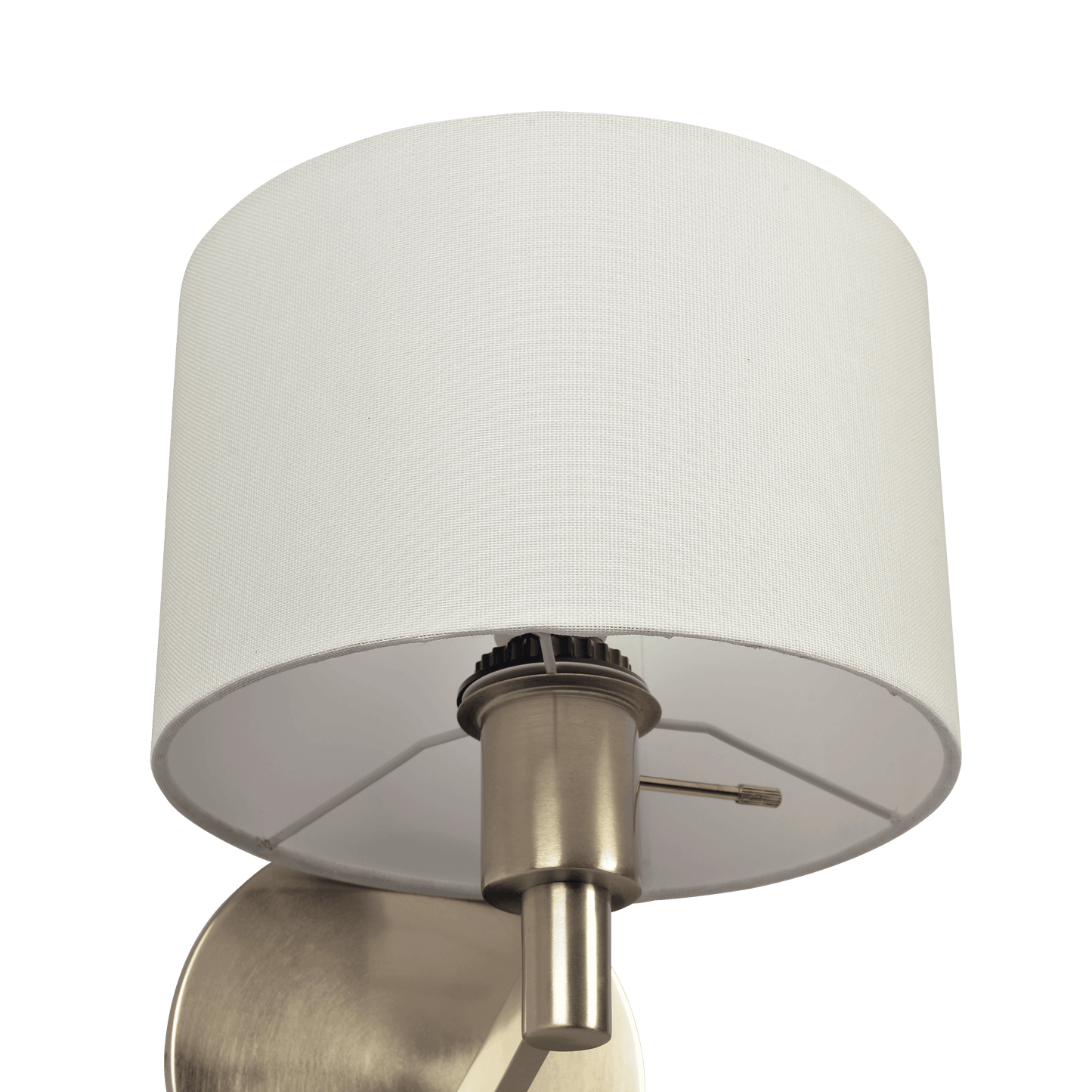 Nebula Brushed Nickel Base Wall Lamp