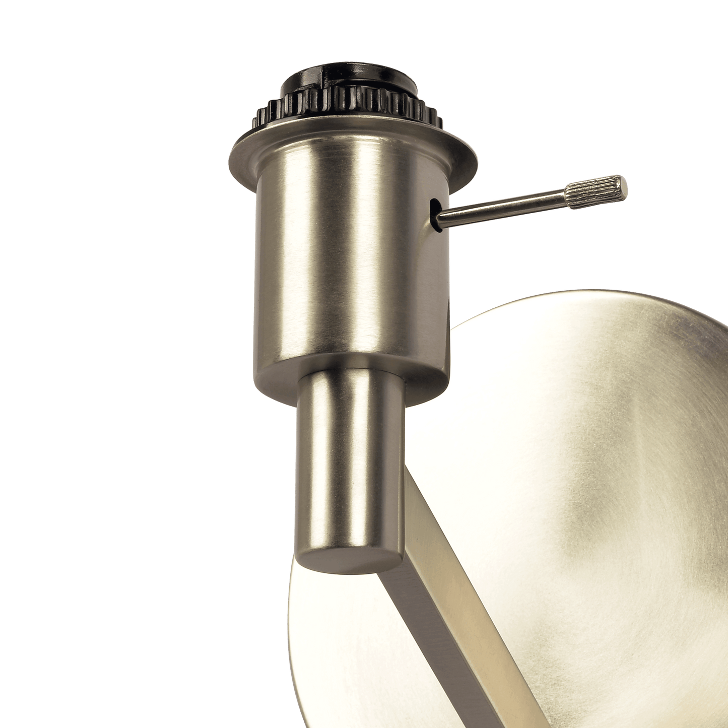 Nebula Brushed Nickel Base Wall Lamp